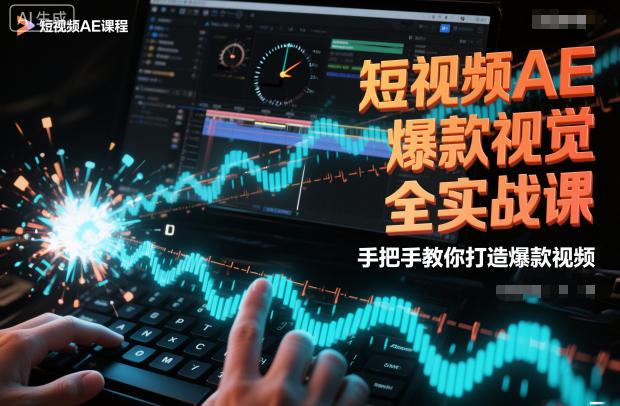 短视频AE爆款视觉全实战课，手把手教你打造爆款视频-nangewz