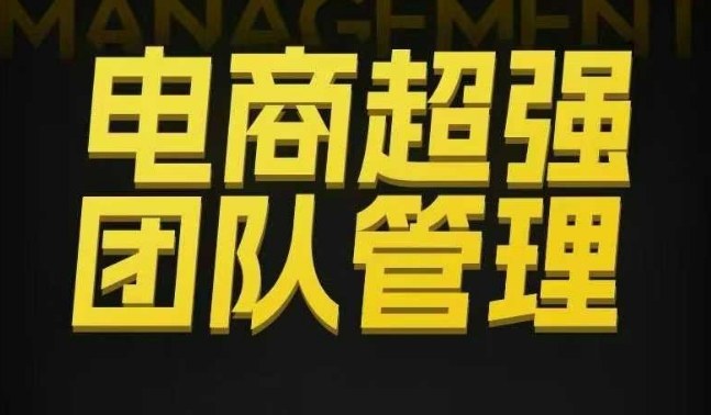 电商超强团队管理，组织绩效，到用人执行，分权合伙-nangewz