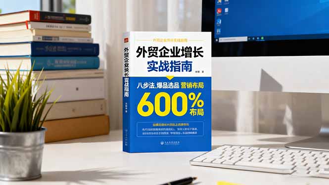 外贸企业增长实战指南，八步法、爆品选品、营销布局，业绩增长300%-nangewz