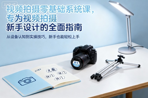 视频拍摄零基础系统课，专为视频拍摄新手设计的全面指南-nangewz