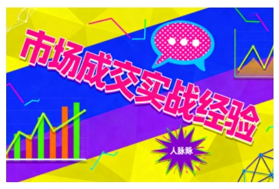 市场成交实战经验，从认知觉醒到实操落地，快速掌握市场开拓与成交核心能力-nangewz