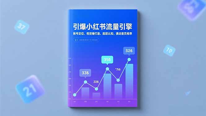 引爆小红书流量引擎，账号定位、视觉锤打造、底层认知，撬动首页推荐-nangewz