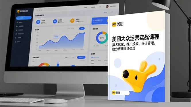 美团大众运营实战课程，排名优化、推广投放、评价管理，助力店铺业绩倍增-nangewz