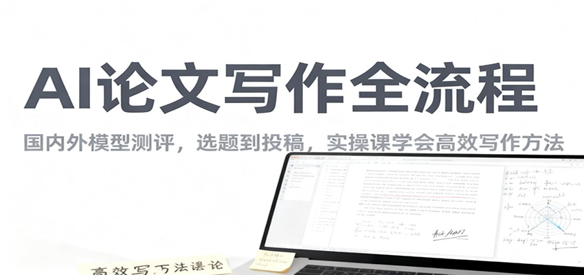 AI论文写作全流程，国内外模型测评，选题到投稿，实操课学高效写作方法-nangewz