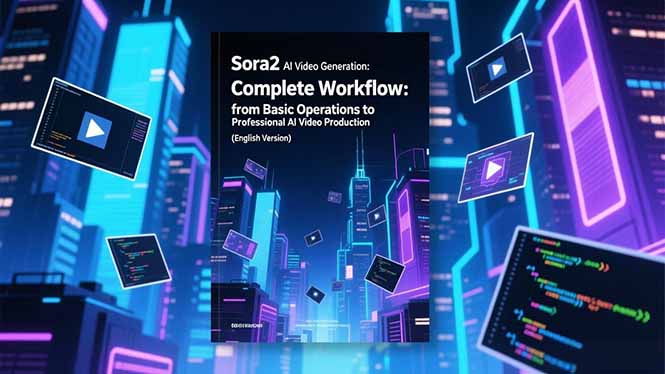 Sora2 AI视频生成的系统教程(英文版-nangewz