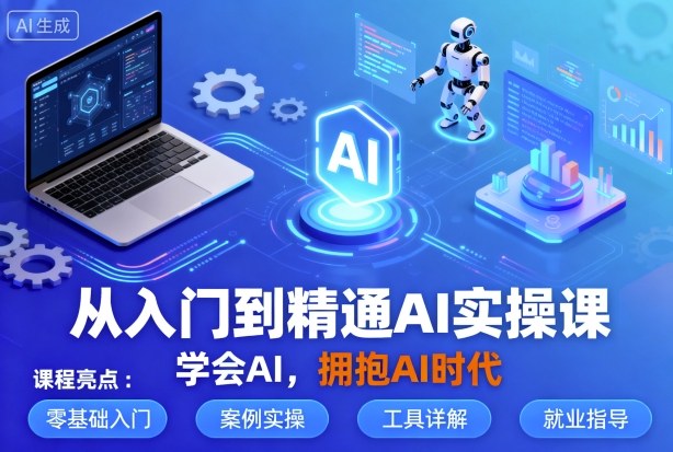 从入门到精通AI实操课，学会AI，拥抱AI时代-nangewz