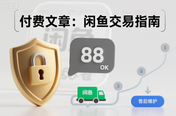 付费文章：闲鱼交易指南，怎么才能降低被坑被马扁的概率-nangewz