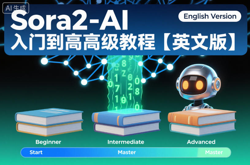 Sora2-AI入门到高级教程【英文版】-nangewz