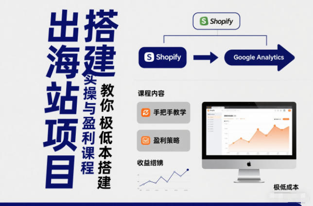小淘出海站项目，搭建实操与盈利课程，手把手教你用极低成本搭建-nangewz