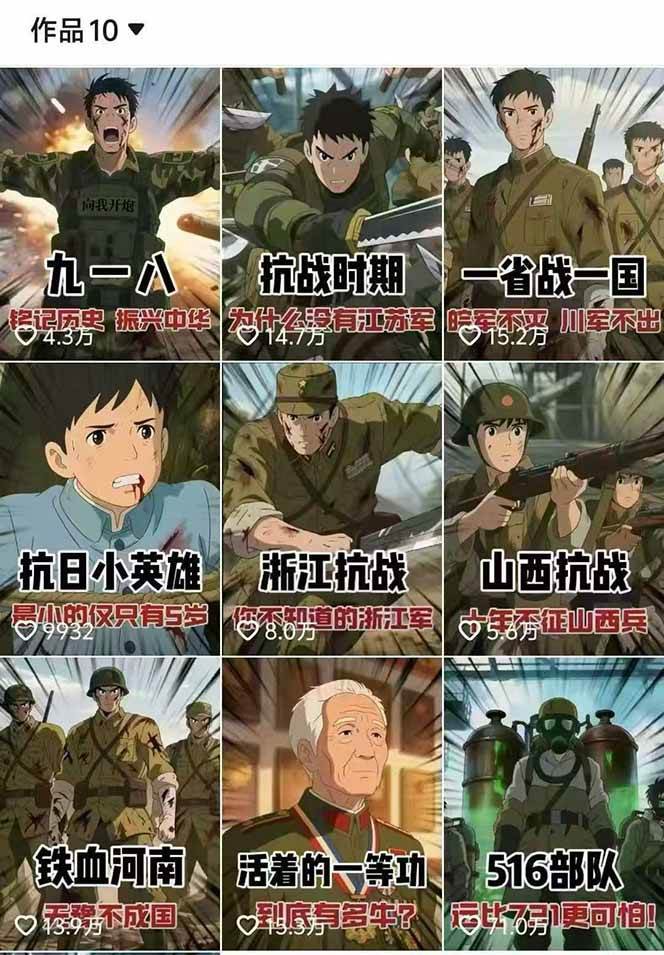 图片[2]-动漫历史类视频制作全流程，学文案撰写、分镜提示词，掌握动漫图生成+抠图配音剪辑-nangewz