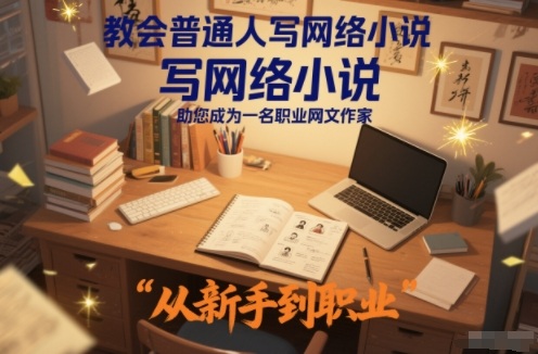 教会普通人写网络小说，助您成为一名职业网文作家-nangewz