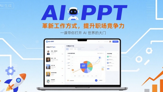 AI+PPT：革新工作方式，提升职场竞争力，一课带你打开 AI 世界的大门-nangewz