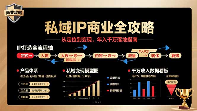 私域IP商业全攻略，从定位到变现，年入千万落地指南-nangewz