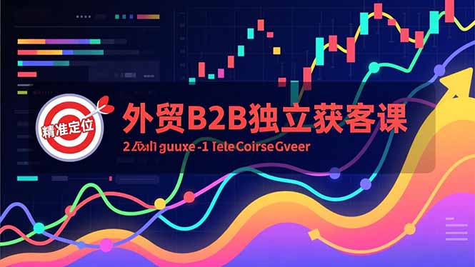 外贸B2B独立获客课，Facebook主页搭建、消息互动广告、精准定位，打造高询盘系统-nangewz