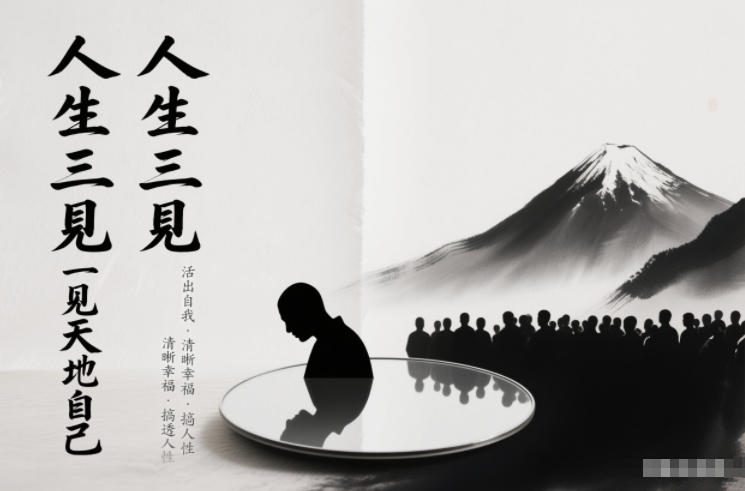 人生三见一见天地见众生见自己，活出自我拥有清晰幸福人生，搞透人性-nangewz